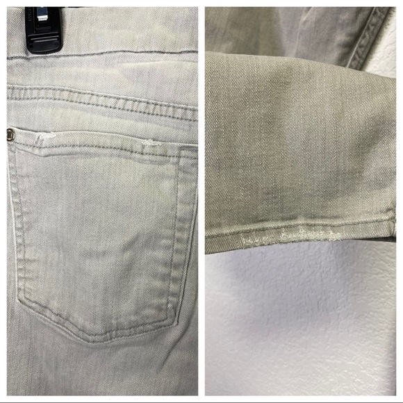 7FAM The Mid Rise Cropped Skinny Jean Size 32 - Picture 7 of 8